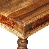  Klubska mizica trden mangov les in palisander 110x60x38 cm | Shoptok.si