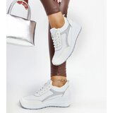 Gemre White wedge sneakers Hermina | shoptok.hr