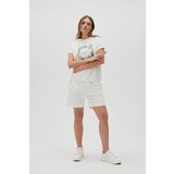 Marisse Women's Shorts L-Sh-4604 Off White | shoptok.hr