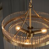  Endon 99167 - Luster na lancu MARIETTA 3xE14/7W/230V mesing/proziran | Eponuda.com