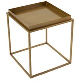 Hanah home Club sto Shb-18-A, 45x45x52 cm, zlatna boja | Eponuda.ba