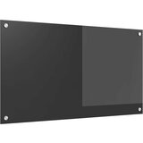vidaXL Kuhinjski Backsplash Tamnosiva Kaljeno staklo 90 x 50 x 0.6 cm | shoptok.hr