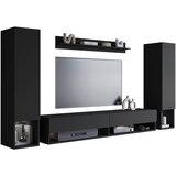 P & B Dnevni Regal Amadeo 2, Črna, 4-Delno | Shoptok.si