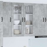 vidaXL zidni kuhinjski ormarić zidne betonski sivi 80 x 31 x 100 cm | shoptok.hr