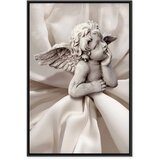  Slika - Love Thoughts (1 Part) Vertical 80x120 U crnom drvenom okviru | shoptok.hr