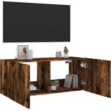  Zidni TV ormarić s LED svjetlima boja hrasta 100 x 35 x 41 cm | Eponuda.com