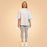 BeastPink ženska oversized majica Bliss Grey 91555 | ePonuda.com