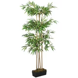 vidaXL Umetno bambusovo drevo 380 listov 80 cm zeleno