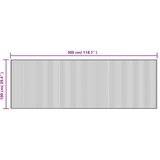  Tepih pravokutni smeđi 100 x 300 cm od bambusa | shoptok.hr