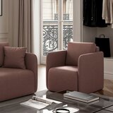 Rodier Rožnat fotelj Chaum – | Shoptok.si