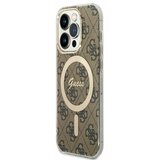 Guess IML 4G MagSafe Zadní Kryt pro iPhone 14 Pro Brown Ovitek za telefon Vijolična | Shoptok.si