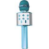 Avizar Mikrofon za karaoke Bluetooth Vgrajeni zvočnik Večnamenski gumbi, Svetlo modra, (5000019345) | Shoptok.si