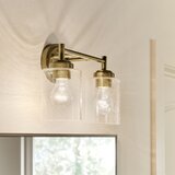  Kichler KL-WINSLOW-2W-NBR - Zidna lampa WINSLOW 2xE27/60W/230V, mesing | Eponuda.com