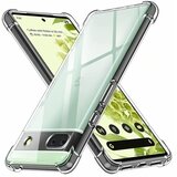  Techsuit Shockproof Clear Silicone prozirna maskica otporna na udarce za Google Pixel 6a | shoptok.hr