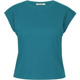 Orsay Turquoise women's short-sleeved T-shirt - Women's | Shoptok.si