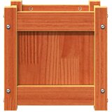  Vrtna sadilica voštano smeđe boje 31x31x31 cm od borovine | shoptok.hr