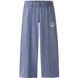 hlače trenirka DH 13248296 NKFVENUS WIDE SWE PANT BRU Ž plava 134