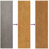 Vanjski Stalak za Biljke Stup 3 kom Weathering Čelik | shoptok.hr