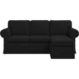 SOFA Kavč Črna Splošne dimenzije: 195 x 138 x 80 cm (Š x G x V), (5000145969) | Shoptok.si