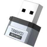 Tranyoo T-E23 Adapter USB-A na Type-C, Sivi | Eponuda.com