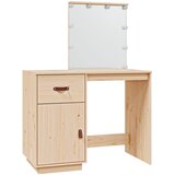  Toaletni stolić s LED svjetlima 95x50x133,5 cm masivna borovina | shoptok.hr