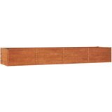  Povišena vrtna gredica boja hrđe 320 x 80 x 45 cm čelik COR-TEN | shoptok.hr
