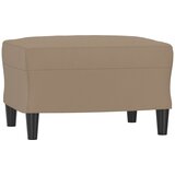  3-dijelni set sofa s jastucima boja cappuccina od umjetne kože | shoptok.hr