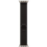 Apple 49mm black/charcoal trail loop – m/l - natural titanium finish | Eponuda.com