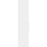  Visoka komoda bijela 50x42,5x185 cm od konstruiranog drva | Eponuda.com