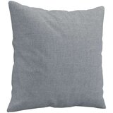 vidaXL Kavč trosed z blazinami svetlo siv 180 cm blago | Shoptok.si