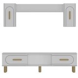 Hanah home tv polica yosun bohem white sapphire oak | ePonuda.com