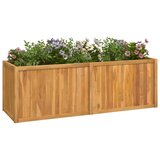  Povišena gredica 150 x 50 x 50 cm od masivne tikovine | shoptok.hr