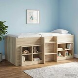  Kreveta za visoko spavanje djece 2 pcs Hrast sonoma 90 x 190 cm | shoptok.hr