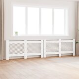  Pokrovi za radijator 2 kom bijeli 172 x 19 x 81,5 cm MDF | shoptok.hr