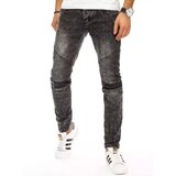 DStreet Spodnie męskie jeansowe ciemnoszare | ePonuda.com