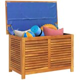  Vrtna kutija za pohranu s rešetkama 90x50x56 cm od drva bagrema | shoptok.hr