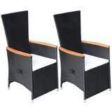  Vrtna jedilna garnitura 5-delna črna, (20998818) | Shoptok.si