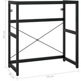  Kopalniški regal črn 79x38x83 cm železo, (20579988) | Shoptok.si