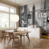  Foto tapeta - Comic book city - New York street in pop art style 100x70 Vodootporna | shoptok.hr