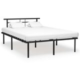  Za krevet crni metalni 160 x 200 cm | shoptok.hr