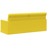 SOFA za 3 osobe Svijetlo žuta 190 x 81 x 82 cm Tkanina | shoptok.hr