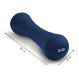 ModernHome bučice za vježbanje neopren 2x2kg tamnoplave | shoptok.hr