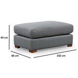 Atelier Del Sofa Kutni set Loop 1 95x85x246cm Siva | Eponuda.ba