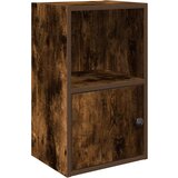 Maison Chic Knjižna omara - Knjižni regal dimljeni hrast 31x24x52 cm inženirski les, (21725278) Cene