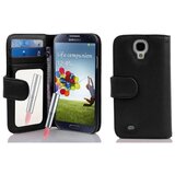 Cadorabo Ohišje, združljivo z Samsung Galaxy S4 v lava - črna - Zaščitni ovitek z ogledalom in režo za kartice, (20550619) | Shoptok.si