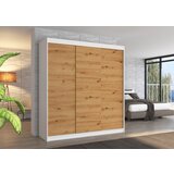 ADRK ORMAR MEGAN 200 CM (VIE BOJA)-Bijela/artisan Cijene