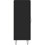 Komoda crna 34,5 x 34 x 90 cm od konstruiranog drva | shoptok.hr
