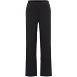 Trendyol curve Plus Size Pants - Black - Wide leg Cene