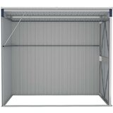 vidaXL Zidno vrtno spremište antracit 118 x 194 x 178 cm čelično | shoptok.hr
