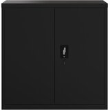 Ormarić za spise crni 90x40x130 cm čelični | shoptok.hr